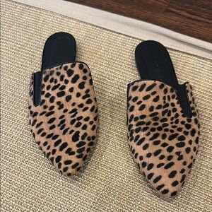 Jenni Kayne Leopard Print Women's Mules